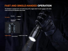 Load image into Gallery viewer, Fenix TK30R 1640 Yards Long Throw Tactical LEP Flashlight, USB-C Rechargeable Long Runtime with Lumentac Organizer
