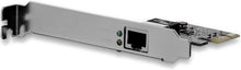 Load image into Gallery viewer, StarTech.com 1 Port PCIe Gigabit Network Server Adapter NIC Card - Dual Profile - Gigabit Desktop Adapter REV E Intel 6 Chip support (ST1000SPEX2)