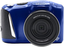 Load image into Gallery viewer, Minolta 64 Mega Pixels Digital Camera with 4K Video 60 FPS & WiFi, Blue