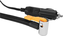 Load image into Gallery viewer, Performance Tool Vortex E00002 12V Rapid Tire Inflator w/LED Light Lever-Locking Air Chuck, Long Power Cord, Three Nozzles, Gray
