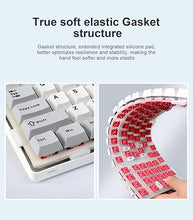 Load image into Gallery viewer, x Aula F99 Pro Mechanical Keyboard, Hot Swappable Custom Gaming Keyboard, Tri-Mode BT5.0/2.4GHz/USB-C Creamy Keyboard with Number Pad Side-Print Keycap Functional Knob for Mac PC Gamer - Black