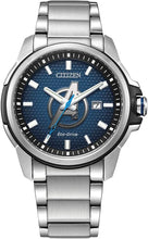 Load image into Gallery viewer, Citizen Eco-Drive Marvel Men's Watch, Stainless Steel, Avengers, Silver-Tone (Model: AW1651-52W)