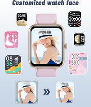 Load image into Gallery viewer, GRV Smart Watch for iOS and Android Phones (Answer/Make Calls), Watches for Men Women IP68 Waterproof Smartwatch Fitness Tracker Watch with Heart Rate/Sleep Monitor Steps Calories Counter (Violet)