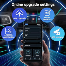 Load image into Gallery viewer, CarlinKit 5.0 Wireless CarPlay Adapter for Built-in Wired CarPlay & Wired Android Auto Cars.Wireless CarPlay Dongle Convert Wired to Wireless Plug & Play Auto Connect Online Upgrade Siri Music - 2air