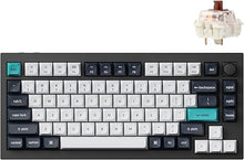 Load image into Gallery viewer, Keychron Q1 Max RGB QMK/VIA Custom Mechanical Keyboard, Hot-Swappable Full Metal Programmable Knob with Gateron Jupiter Brown Switch, 2.4 GHz/Bluetooth/Wired Gaming Keyboard for Mac Windows Linux