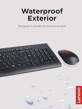 Load image into Gallery viewer, Lenovo 510 Wireless Keyboard & Mouse Combo, 2.4 GHz Nano USB Receiver, Full Size, Island Key Design, Left or Right Hand, 1200 DPI Optical Mouse, GX30N81775, Black