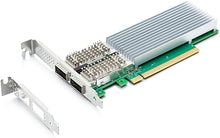 Load image into Gallery viewer, 100GbE Converged Network Card with Intel E810-CAM2 Controller, Dual QSFP28 Ports, PCIe 4.0 x16, Compare to Intel E810-CQDA2
