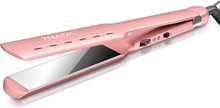 Load image into Gallery viewer, 7MAGIC 1.7" Wide Hair Straightener, Nano Titanium Flat Iron for Wet & Dry Hair, Flat Iron Hair Straightener with 5 Temp, MCH Fast Straightening Iron, Hair Iron with Dual Voltage, Pink