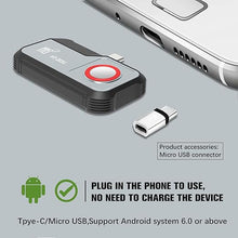 Load image into Gallery viewer, 256X192 IR Resolution Hti HT-203U Thermal Camera for Android Phone - Vanadium Oxide Uncooled Infrared Focal Plane, Fully Adjustable, 8 Color Palettes, Temp Alarm, Camera & Video, No Recharge Needed