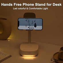 Load image into Gallery viewer, OLES Gifts for Men Dad, Cell Phone Stand with Wireless Speaker, Birthday Gifts for Men, Gifts Him, Phone Holder for iPhone/Android/Tablet, Unique Gifts for Dad Him Mom, Women Gifts