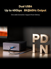 Load image into Gallery viewer, MINISFORUM Venus Series UM790 Pro Mini PC AMD Ryzen 9 7940HS(8C/16T, up to 5.2GHz) No RAM No SSD Micro PC, 2xUSB4(DP|8K)/ 2xHDMI(4K)/ BT5.2/ 4xUSB3.2 Mini PC