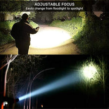 Load image into Gallery viewer, iToncs LED Tactical Flashlight, Magnetic Flashlight, 2000 Lumens Super Bright Flash Light with COB Work Light, Waterproof, 4 Modes, Pocket LED Flashlights for Outdoor Camping Emergency