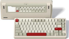 Load image into Gallery viewer, Womier SK75 75% Keyboard with Full Aluminum Wireless Mechanical Gaming Keyboard, VIA Custom Keyboard, Pre-lubed POM Switches RGB Creamy Gaming Keyboard, 3-Modes Gasket Hot Swappable Keyboard, White-1
