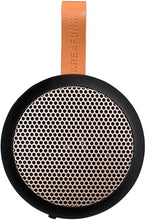 Load image into Gallery viewer, aGO2 Portable Bluetooth Speaker, Black, Water Resistant (IPX5) and Durable, Up to 25 Hours of Wireless Play, Voice Assistant, Stereo Sound, Wireless Speaker for iPhone, Android, and More