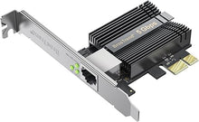 Load image into Gallery viewer, BrosTrend 5Gb PCIe Network Card, PCIe Ethernet Card with Extra Low-Profile, PCI Express Network Adapter for PC Windows 11/10 & Windows Server 2022 ONLY, PCIe to 5 Gigabit NIC Card Lifetime Protection