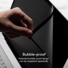Load image into Gallery viewer, Moshi iVisor AG Anti-glare Screen Protector for MacBook Pro 16-inch (2022 M1, A2485), Easy-Installation, Washable & Reusable, Scratch Protection, Fingerprint Resistant - Black (Clear/Matte)