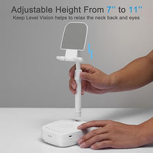 Load image into Gallery viewer, OLES Gifts for Men Dad, Cell Phone Stand with Wireless Speaker, Birthday Gifts for Men, Gifts Him, Phone Holder for iPhone/Android/Tablet, Unique Gifts for Dad Him Mom, Women Gifts