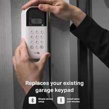 Load image into Gallery viewer, myQ Smart Garage Door Video Keypad with Wide-Angle Camera,Customizable PIN Codes,and Smartphone Control–Take Charge of Your Garage Access Works with Chamberlain, LiftMaster and Craftsman openers,White