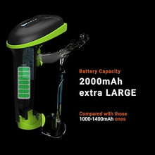Load image into Gallery viewer, Tera Barcode Scanner Wireless Versatile 2-in-1 (2.4Ghz Wireless+USB 2.0 Wired) with Battery Level Indicator 328 Feet Transmission Distance Rechargeable 1D Laser Bar Code Reader USB Handheld (Green)