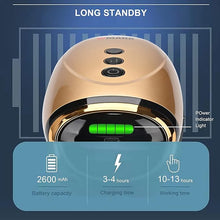 Load image into Gallery viewer, Barber Massager/Cordless Handheld Massager, Charge Neck/Legs/Hand/Face Massager, 2 Massage Nodes 2600AMH?Golden