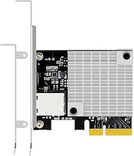 Load image into Gallery viewer, GLOTRENDS ST7357 10Gb PCI-E NIC Network Card, Single Copper RJ45 Port, with Aquantia AQtion AQC107 Chip, Support MAC OS/Windows/Linux/ESX