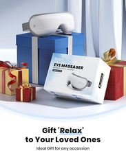 Load image into Gallery viewer, Eye Massager with Heat & Bluetooth Music, Gifts for Women/Men, Eye Face Massager for Migraine Relief, Eye Care Mask, Relax Reduce Eye Strain, Dry Eye, Improve Sleep, Birthday, Wedding Gifts