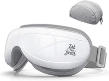 Load image into Gallery viewer, BOB AND BRAD Eye Massager FSA/HSA Eligible, EyeOasis 2 - Heated Eye Massager for Migraines with Compression and Music, Smart Eye Mask Massager Reduce Dry Eye Improve Sleep, Christmas Gifts for Women