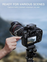 Load image into Gallery viewer, FIFINE Wireless Lavalier Microphone for iPhone/Android/Camera, 2 Pack Cordless Lapel Mic System for Vlog Recording Video YouTube/TikTok Interview, Condenser Clip-On Microphone with Charging Case-M9