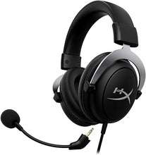 Load image into Gallery viewer, HyperX CloudX, Official Xbox Licensed Gaming Headset, Compatible with Xbox One and Series X|S, Memory Foam Ear Cushions, Detachable Noise-Cancelling Mic, in-line Audio Controls,Black/ Silver