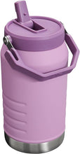 Load image into Gallery viewer, Stanley IceFlow Flip Straw Jug with Handle 64 oz| Twist On Lid and Flip Up Straw | Leak Resistant for Travel and Sports | Insulated Stainless Steel |BPA-Free |Lilac