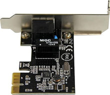 Load image into Gallery viewer, StarTech.com 1 Port PCIe Network Card - Low Profile - RJ45 Port - Realtek RTL8111H Chipset - Ethernet Network Card - NIC Server Adapter Network Card (ST1000SPEX2L)