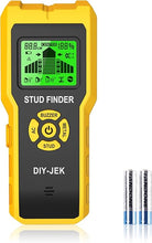 Load image into Gallery viewer, Stud Finder Wall Scanner, Upgraded 6 in 1 Electronic Stud Detector Sensor with LCD Display & Audio Alarm for Wood Metal AC Live Wire Detection, Joist Pipe, Copper Tube Tester