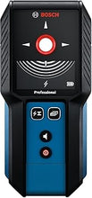 Load image into Gallery viewer, BOSCH GMS120-27 Wall Scanner and Stud Finder, Detects Wood, Metal, and Live Wires Behind Your Wall - Includes 2 AA Batteries and Pouch