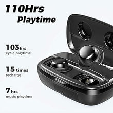 Load image into Gallery viewer, Tribit Wireless Earbuds, 110H Playtime Bluetooth 5.3 IPX8 Waterproof Touch Control True Wireless Bluetooth Earbuds with Mic Earphones in-Ear Deep Bass Built-in Mic Bluetooth Headphones, FlyBuds 3