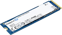 Load image into Gallery viewer, Kingston NV3 2TB M.2 2280 NVMe SSD | PCIe 4.0 Gen 4x4 | Up to 6000 MB/s | SNV3S/2000G