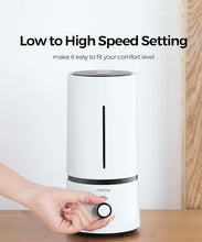 Load image into Gallery viewer, raydrop Cool Mist Humidifiers for Home Babies, 1.70 L Quiet and Small Ultrasonic Humidifier for Bedroom Nightstand, Space Saving, Auto Shut Off - (0.45 Gallon, US 110 V)