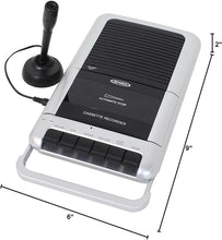 Load image into Gallery viewer, JENSEN® Cassette Player/Recorder