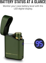 Load image into Gallery viewer, OLIGHT Baton4 Premium Edition EDC Flashlights 1300 Lumens with Type-C Charging Box, Powered By Rechargeable Battery, Small Bright Flashlight IPX8 Waterproof for Camping Emergencies Outdoors (OD Green)