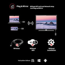 Load image into Gallery viewer, Wireless HDMI Transmitter and Receiver, HDMI Wireless Extender for Streaming Video/Audio to TV/Monitor/Projector from PC/Camera/Laptop, AirLink Wireless Dongle, HDMI to HDMI Display Adapter