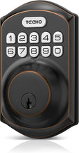 Load image into Gallery viewer, TEEHO TE001 Keyless Entry Door Lock with Keypad - Smart Deadbolt Lock for Front Door with 2 Keys - Auto Lock - Easy Installation - Oil-Rubbed Bronze