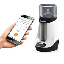 Load image into Gallery viewer, Baby Brezza Smart Baby Bottle Warmer, Breastmilk Warmer + Defroster - Only Brand with Different Temperatures for Breastmilk + Formula - Universal Fit for All Bottles + Milk Bags - Bluetooth Control