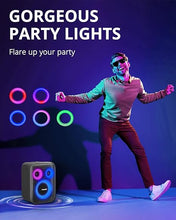 Load image into Gallery viewer, Tronsmart Halo 200 Portable Active PA Speaker System with 3-Channel Mixer, Bluetooth Streaming, Wireless Speaker Connection, EQ & App for DJ, Music Gigs, Karaoke, Outdoor Party, Company Meetings