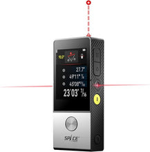 Load image into Gallery viewer, Laser Measuring Tool with Visual Aligning Indicator, MiLESEEY D9 Pro 330Ft Professional Laser Measurement Tool w/IPS Touchscreen Interface,P2P | Live Angle Display | APP Sync Laser Tape Measure