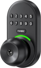 Load image into Gallery viewer, Keypad Smart Door Knob Lock, Yamiry Keyless Entry Door Lock for Front Door, Digital Keypad Door Lock with Handle, Electronic Code Door Knob, Auto Lock