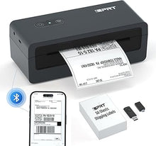 Load image into Gallery viewer, iDPRT Shipping Label Printer 4x6 Bluetooth Thermal Label Printer for Small Business and Shipping Package, Support Android, iPhone, Windows, macOS, Widely Used for Amazon, Shopify, Ebay