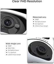 Load image into Gallery viewer, virtavo EggSentry Indoor Security Camera, Dual-Lens & Split View, 360° PTZ Baby Monitor & Pet Cam, Motion Tracking, 2-Way Audio, Night Vision, Cloud/SD Storage, Phone App, 2.4GHz WiFi