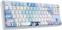 Load image into Gallery viewer, Redragon K707 PRO SE 80% Wireless Gasket RGB Gaming Keyboard, 3-Modes 87 Keys TKL Anime Mechanical Keyboard w/Hot-Swap Socket, Dye-Sub PBT Keycaps & 5-Layer Noise Dampening, Custom Linear Switch