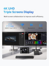 Load image into Gallery viewer, GD90 Mini PC, 12th Gen Intel i9-12900HK(14C/20T), 32GB DDR4 RAM 1TB SSD Desktop Mini Computers, 4K Triple Display Small Computer HDMI+DP+USB-C, Micro PC WiFi6E/BT5.2/2.5G LAN for Home/Office