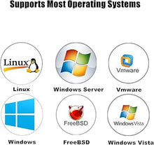 Load image into Gallery viewer, 10Gb PCI-E NIC Network Card for Intel X550-T1,2.5GbE/5GbE/10GbE Copper Singe RJ45 Port,with Intel ELX550AT2 Chip,10GbE PCI Express 3.0 X4 Adapter Support Windows/Linux/VMware