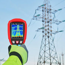 Load image into Gallery viewer, Thermal Imaging Camera 320 x 240 Pixels, Handheld Thermal Camera with Micro SD Card, High Accuracy Thermal Imaging Device for Electrical/Mechanical Building and HVAC Applications